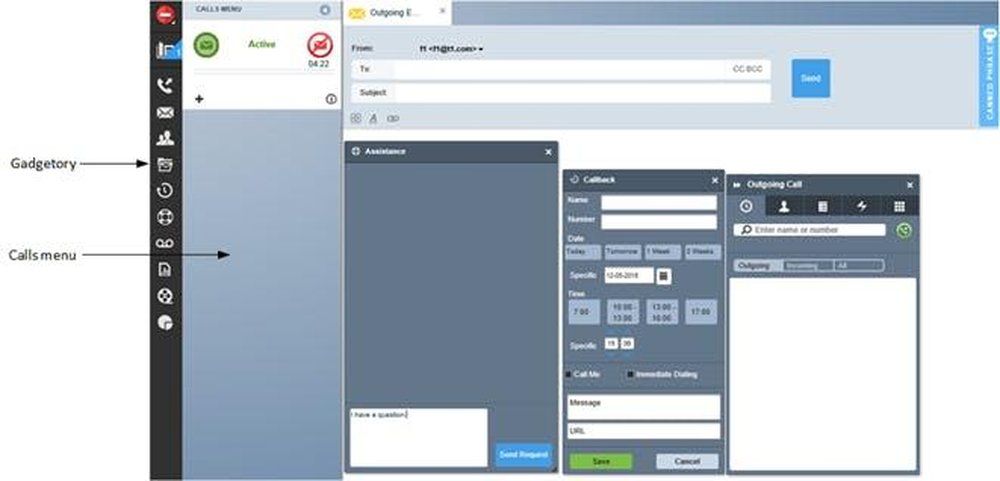 Enghouse Interactive Contact Center Screenshot 1