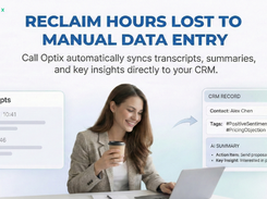 Stop losing hours to manual call logging and administrative busy work. Call Optix automatically enriches your CRM (HubSpot, Salesforce, etc.) with high-fidelity data extracted directly from customer conversations. This "hands-free" workflow syncs full transcripts, AI-generated smart summaries, and dynamic tagging for custom fields—such as room types or locations—ensuring your deal records are always accurate, searchable, and actionable.
