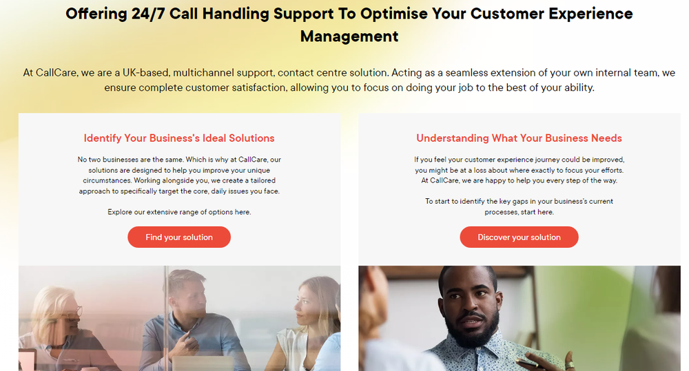 CallCare Screenshot 1