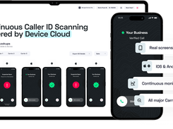 Ensure your Caller ID doesn't ruin your call attempts. Preview how your incoming calls look on all the major carriers and on both iOS and Android operating systems.