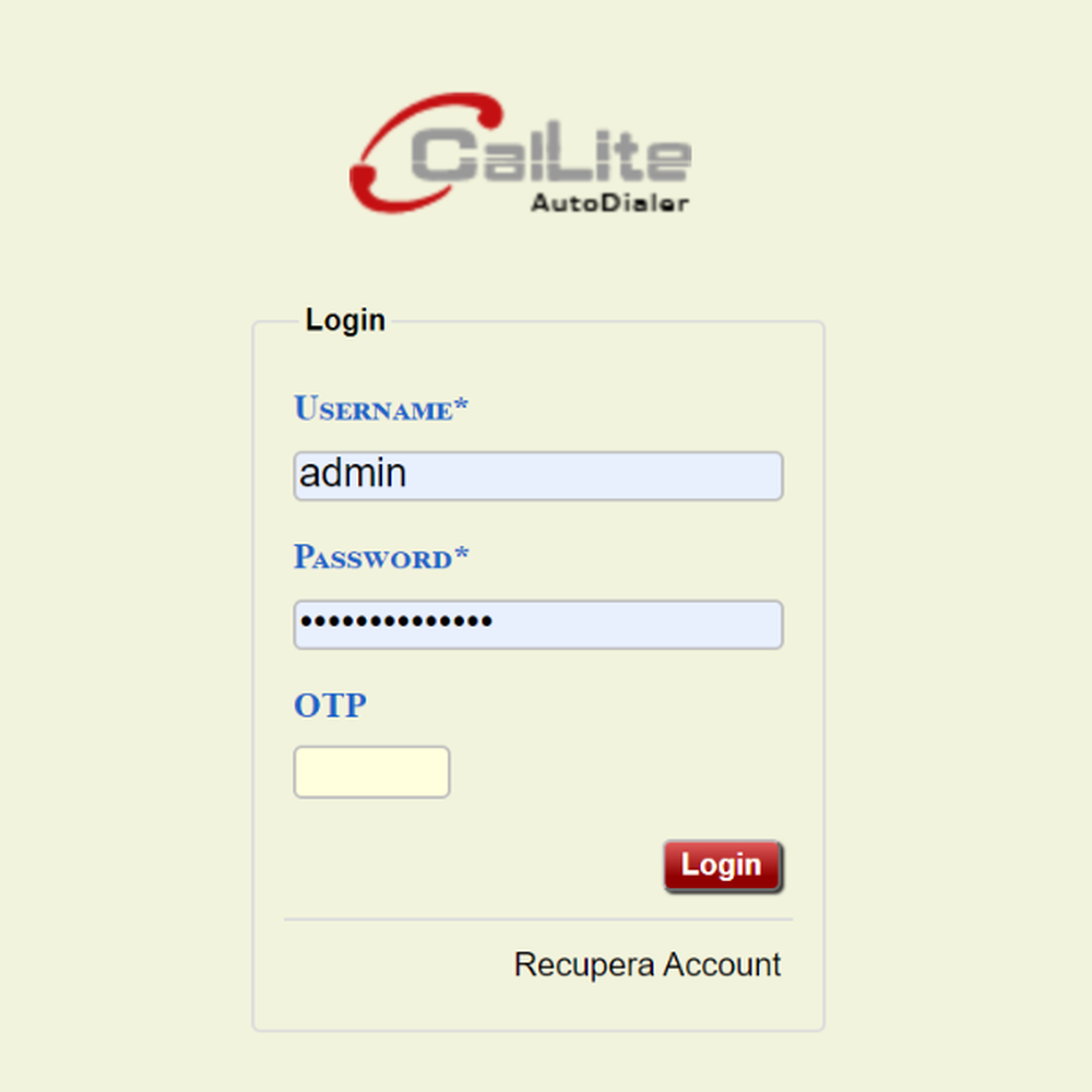 CalLite CRM Screenshot 1