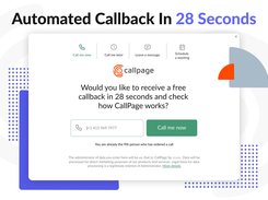 Generate more calls from your website with CallPage Widget