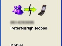 Phonetrack incoming call message