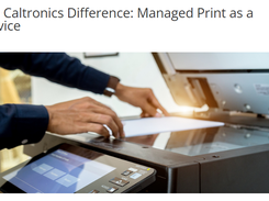 Caltronics Managed Print Services Screenshot 1