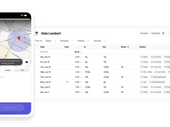 Time clock and time sheets on Camelo
