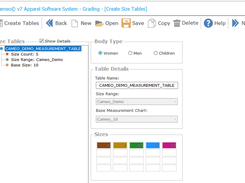 Cameo Apparel Pattern Software Screenshot 1