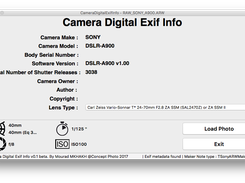 Camera Digital Exif Info Screenshot 1