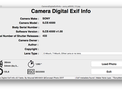 Camera Digital Exif Info Screenshot 2