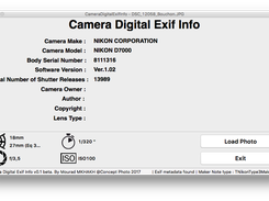 Camera Digital Exif Info Screenshot 4