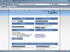 Módulo de administración