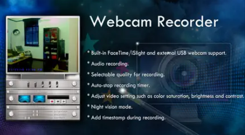 CamWiz Webcam Recorder Screenshot 1