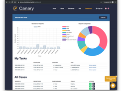 Canary Whistleblowing System Screenshot 1