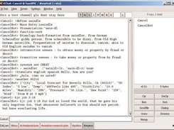 Snaps of using the dictbot, transbot, weatherbot, & biblebot