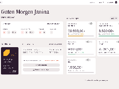 Dashboard with reporting and budget control