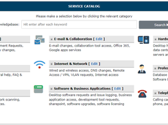 Service Catalog