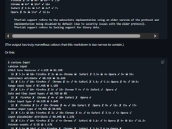 caniuse-cmd Screenshot 1