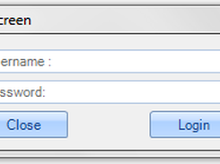 Login screen using local database for enhanced security