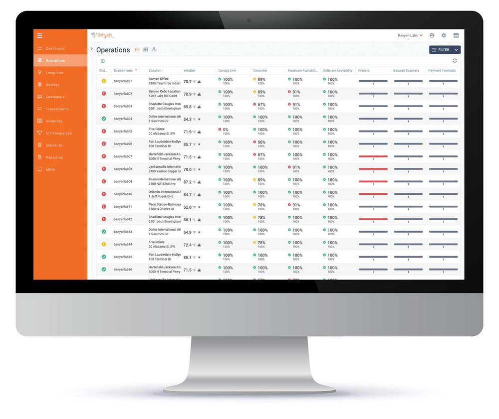 Canopy IoT Platform Screenshot 1