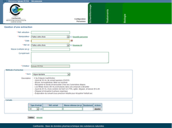 Extraction form