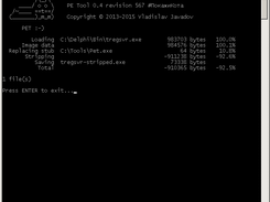 PE Tool 0.4 stripping result