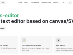 canvas-editor Screenshot 1