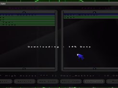 While browsing games , viewing high scores and downloading a game