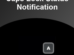 Cap Lock Key Popup