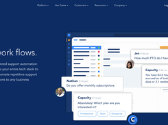 Capacity is an AI-powered support automation platform that connects your entire tech stack to answer questions, automate repetitive support tasks, and build solutions to any business challenge.