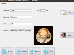 CapaPOS - Administrador de productes