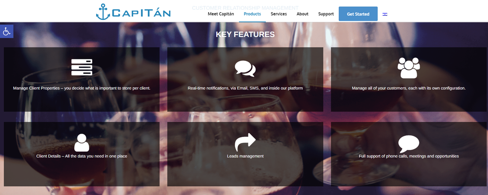 Capitán CRM Screenshot 1