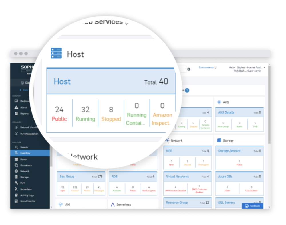 Sophos Cloud Native Security Screenshot 1