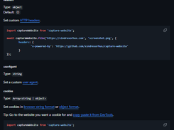 Capture Website Screenshot 1