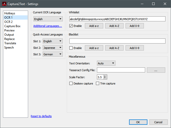 OCR FREE SCARICARE