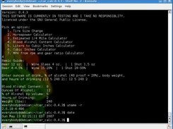 linux (debian etch 4.0) screenshot