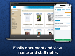 Easily document and view nurse and staff notes.