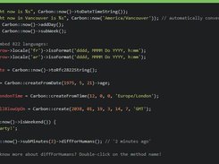 Carbon for DateTime Screenshot 1
