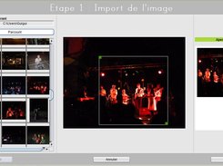 Sélection de l'image