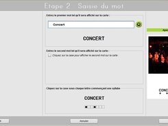 Sélection du mot