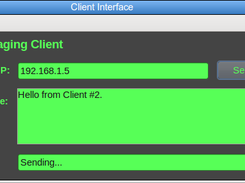 Messaging Client GUI