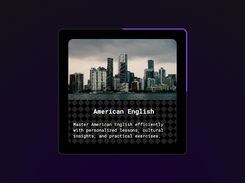 Card with interactive border Screenshot 1