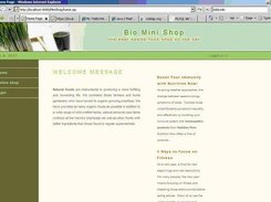 Sandbox Bio Mini Shop