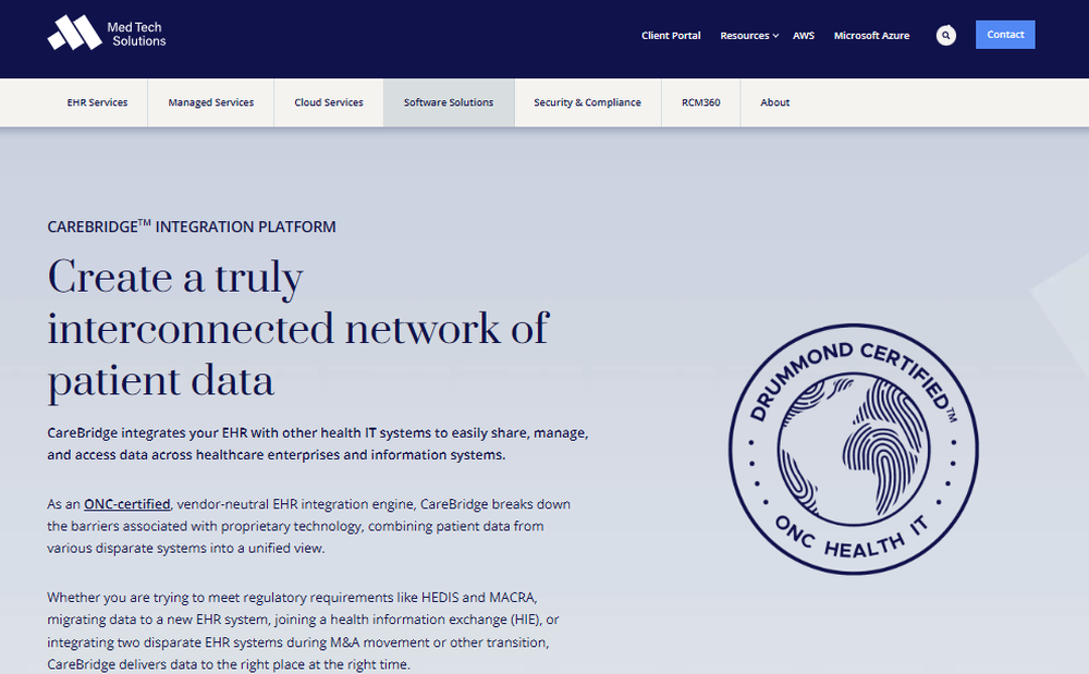 CareBridge Screenshot 1