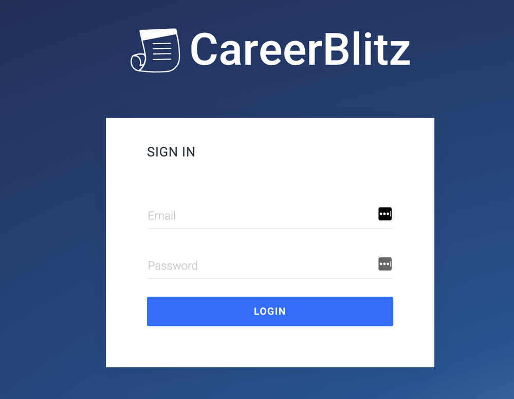 CareerBlitz Screenshot 1