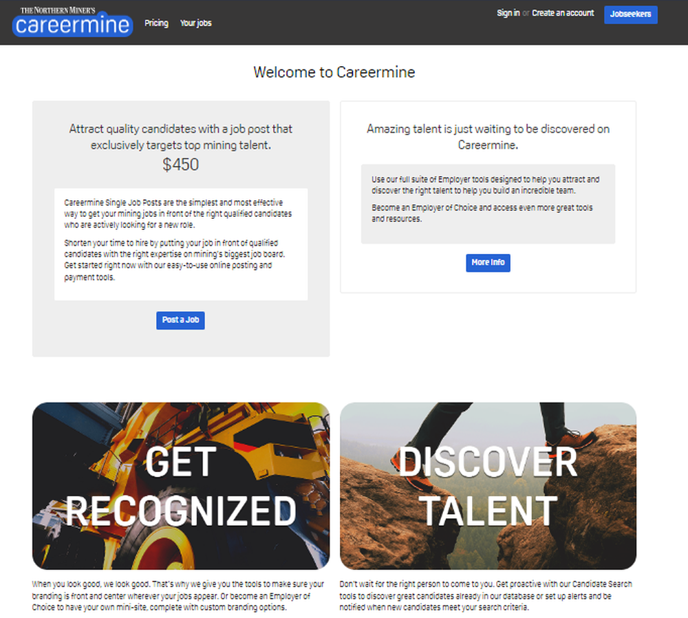 Careermine Screenshot 1