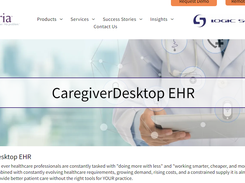 CaregiverDesktop EHR Screenshot 1