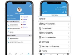 Caregiver mobile app