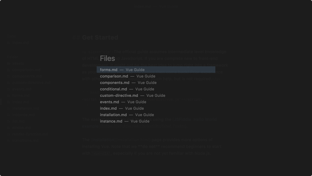 Caret Screenshot 1
