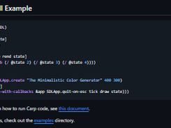 Carp Screenshot 1