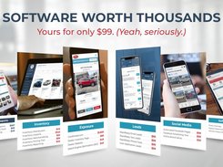 For just $99 a month, you get access to over $3,000 worth of technology that is designed to drive results, generate leads, and help you sell more cars!