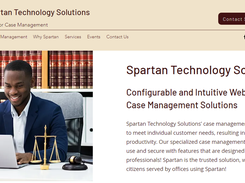 Spartan Technology Case Management Screenshot 1